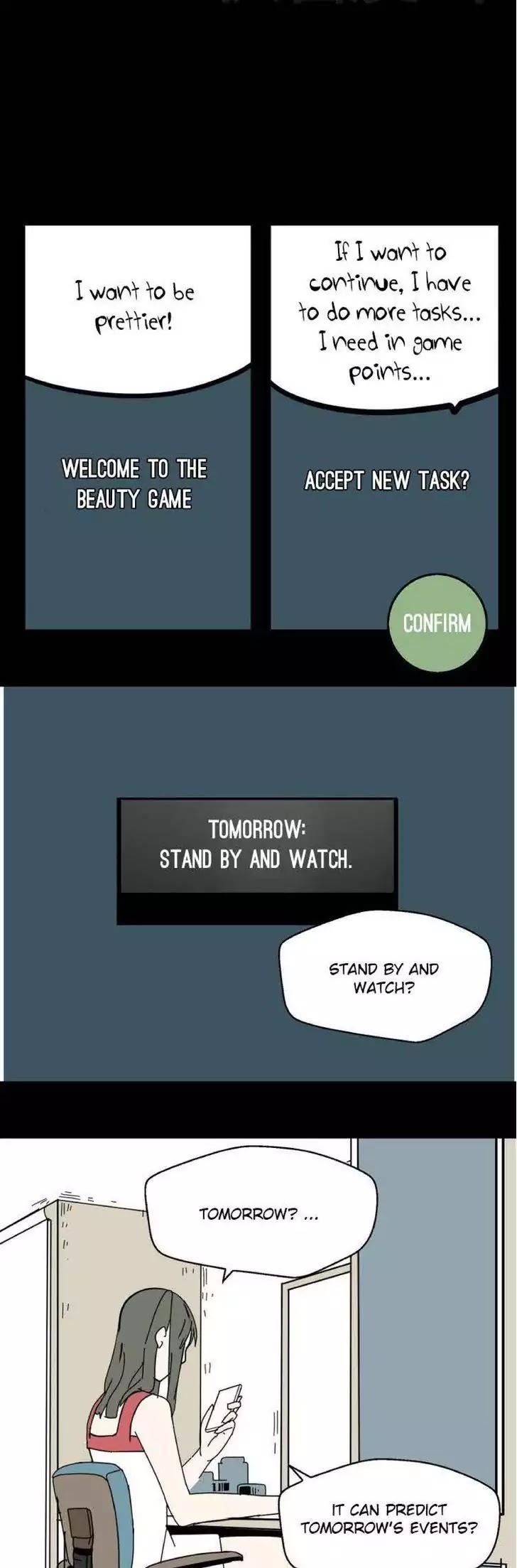 Beauty Game Chapter 1.5 page 31 - Vol.1 Chapter 5: Indifference