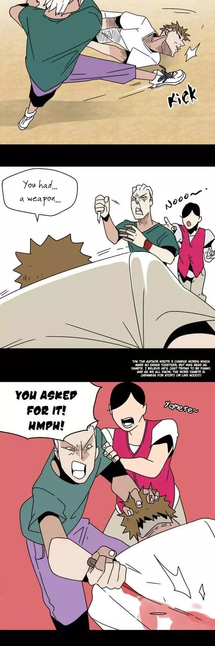 Beauty Game Chapter 1.7 page 35 - Vol.1 Chapter 7: Concealed Danger