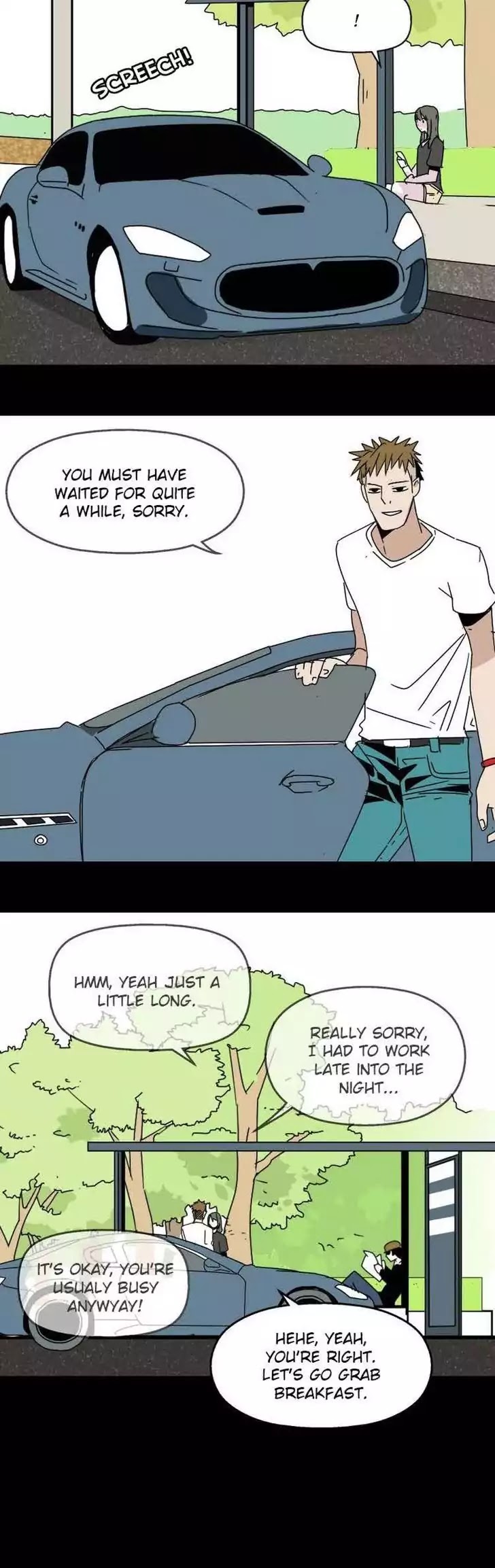 Beauty Game Chapter 1.7 page 4 - Vol.1 Chapter 7: Concealed Danger