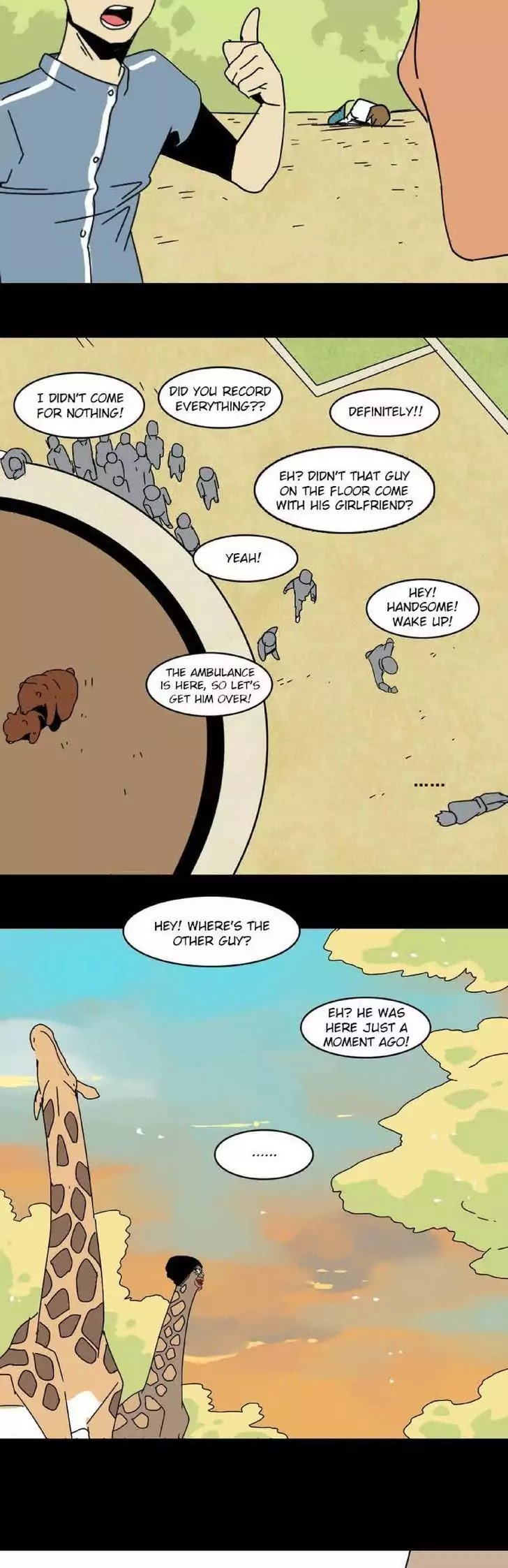 Beauty Game Chapter 1.8 page 28 - Vol.1 Chapter 8: You Were Following Me Because...!