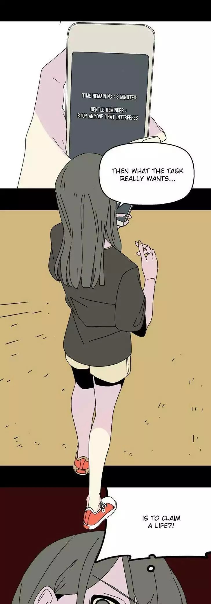 Beauty Game Chapter 1.8 page 7 - Vol.1 Chapter 8: You Were Following Me Because...!