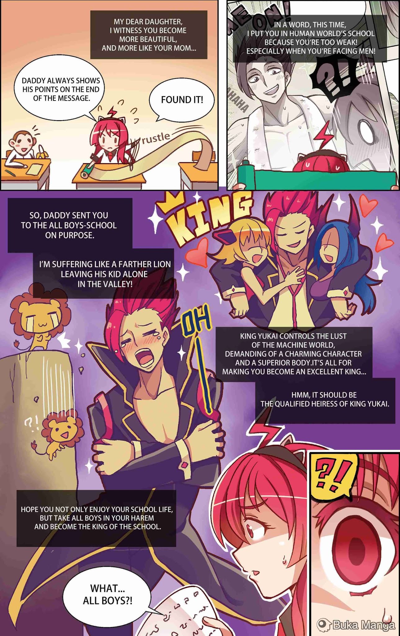Beauty In The Male-only School Chapter 1 page 10 - Chapter 1