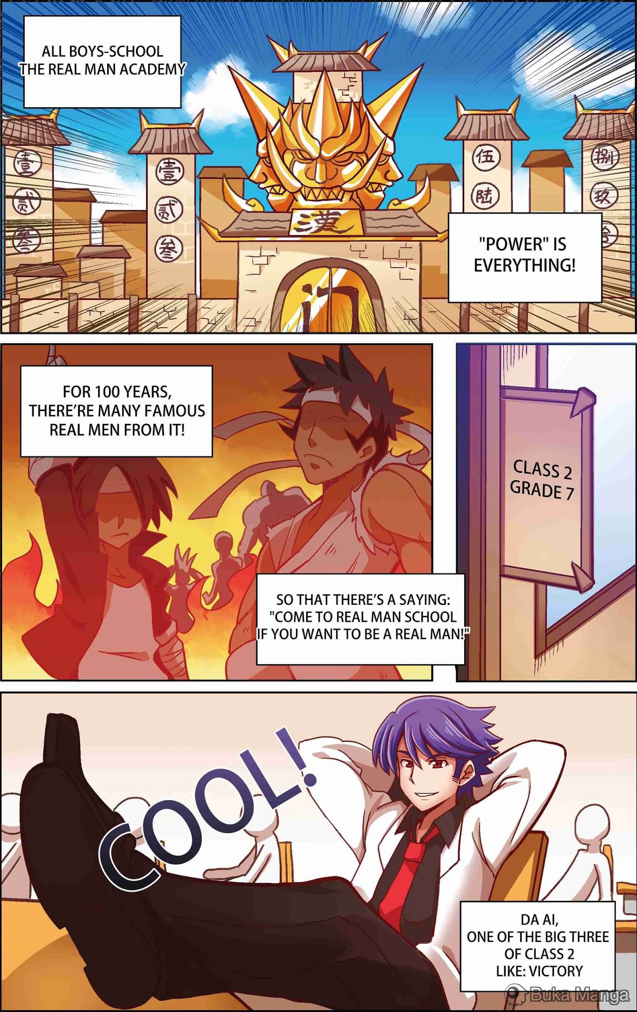 Beauty In The Male-only School Chapter 1 page 6 - Chapter 1