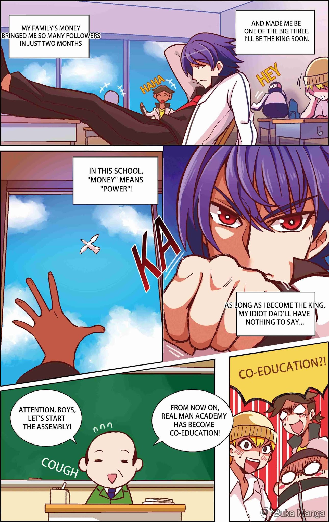 Beauty In The Male-only School Chapter 1 page 7 - Chapter 1