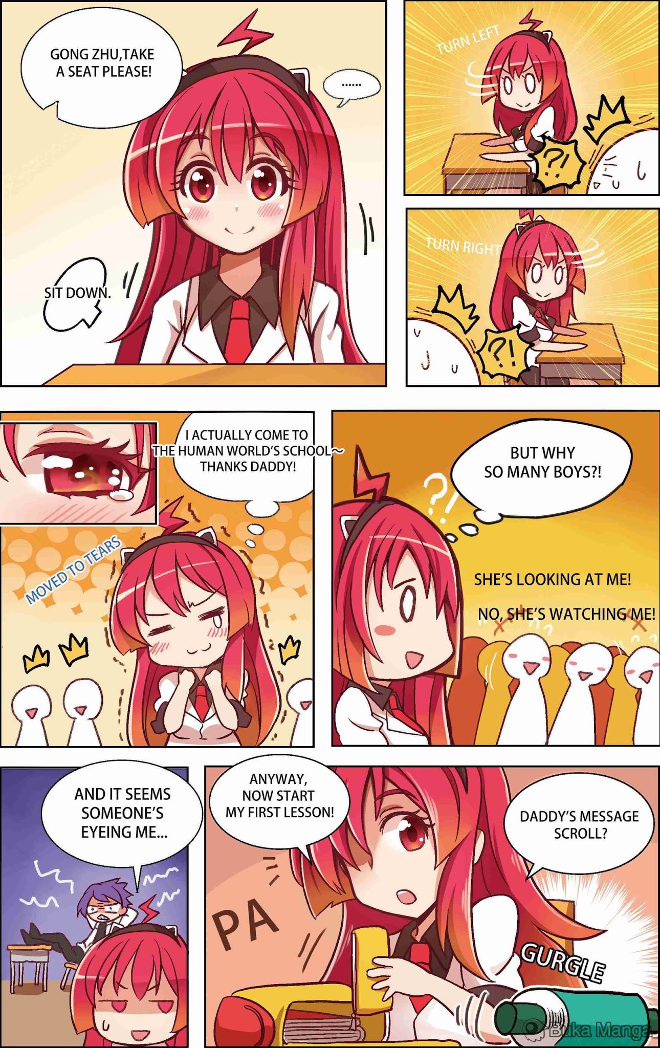 Beauty In The Male-only School Chapter 1 page 9 - Chapter 1