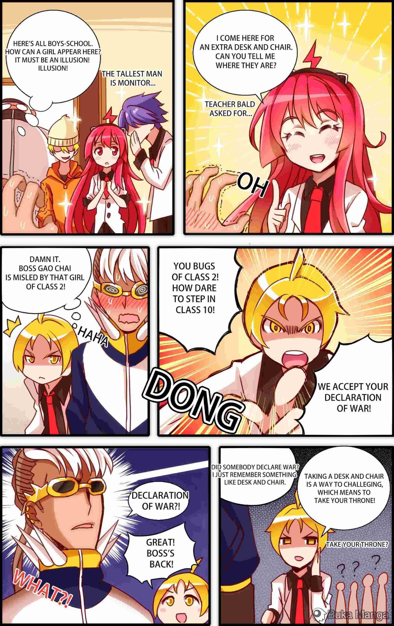 Beauty In The Male-only School Chapter 2 page 11 - Chapter 2