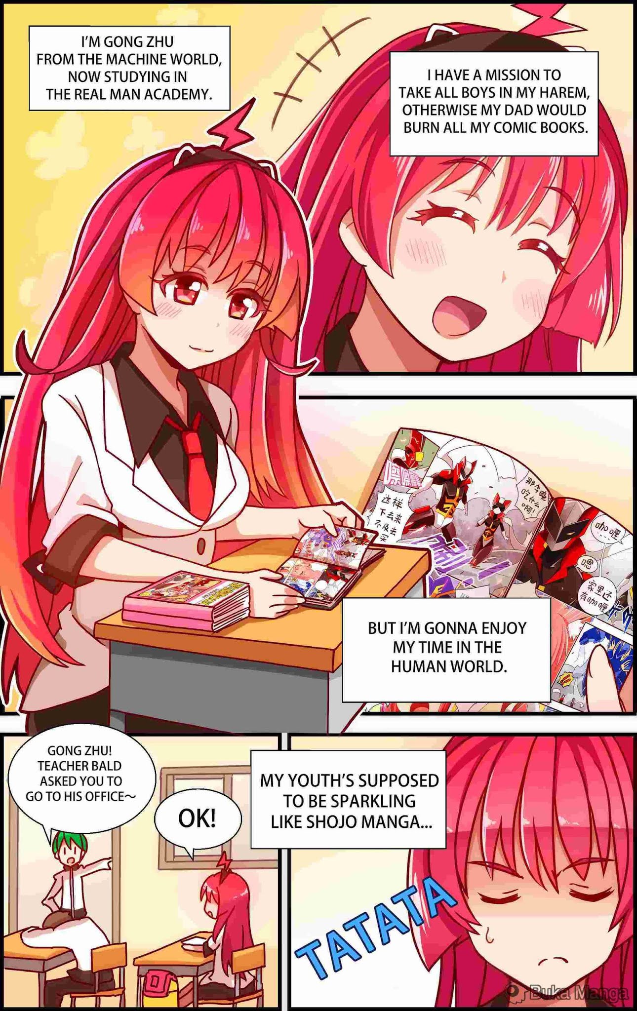 Beauty In The Male-only School Chapter 2 page 2 - Chapter 2