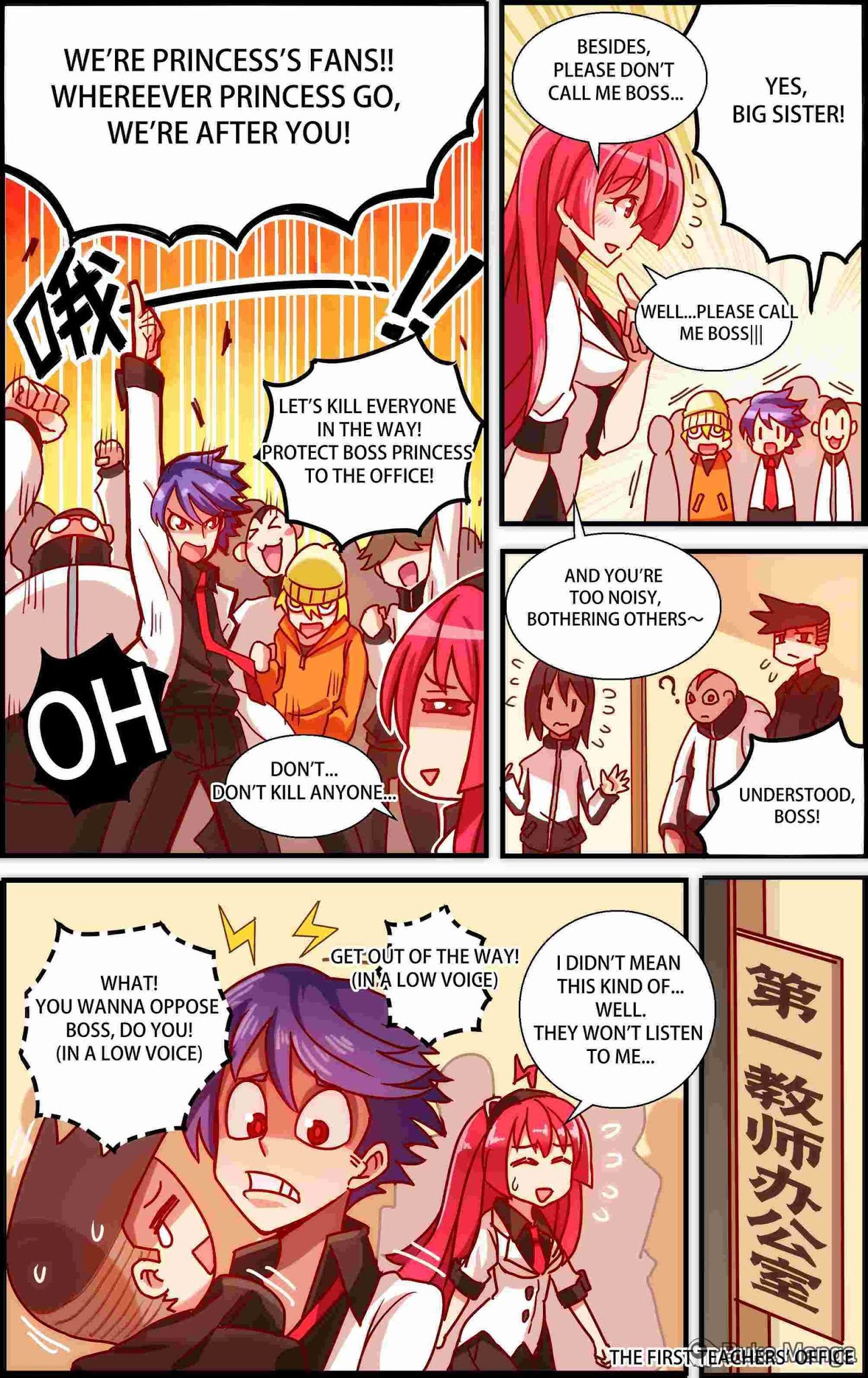 Beauty In The Male-only School Chapter 2 page 4 - Chapter 2