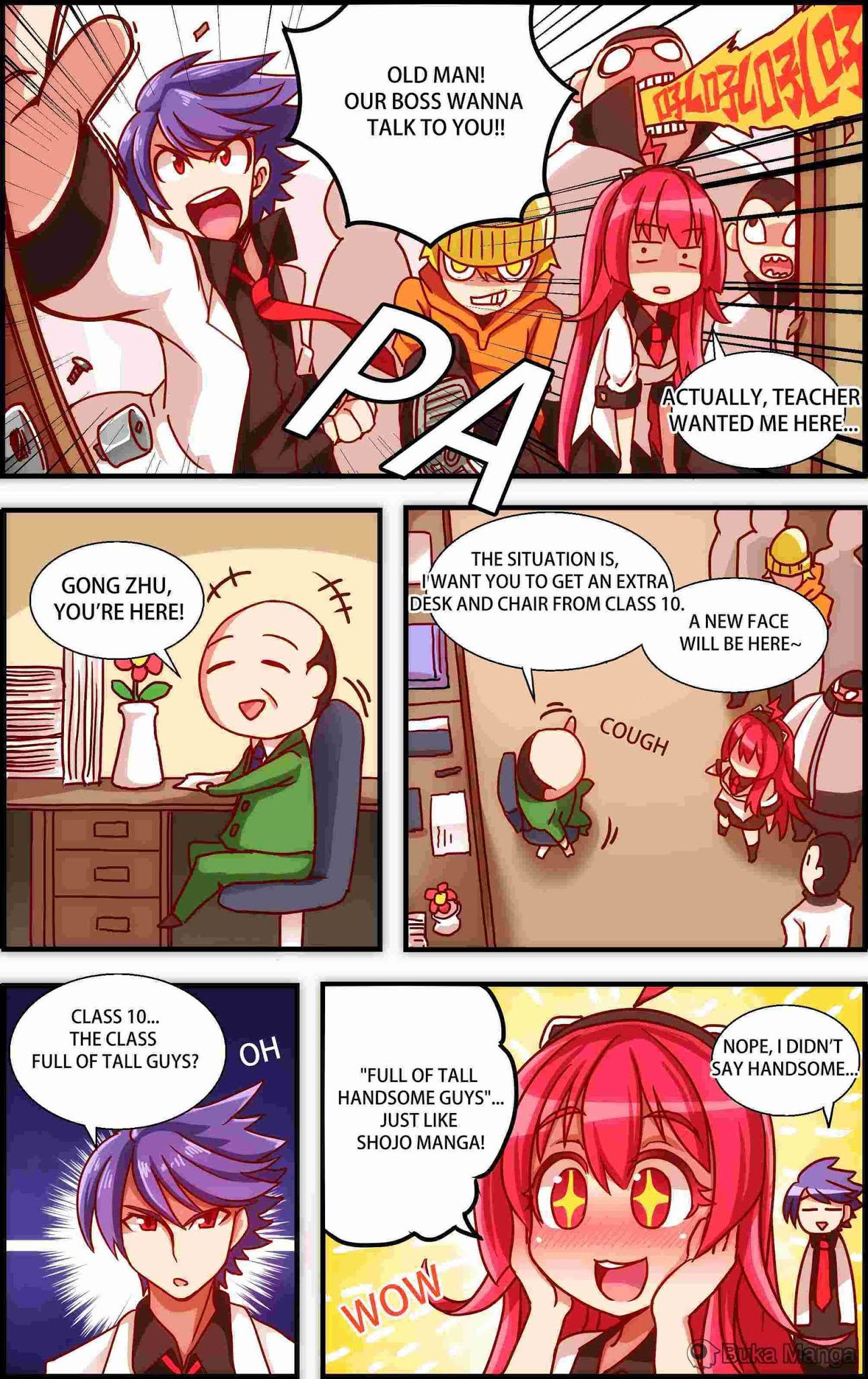 Beauty In The Male-only School Chapter 2 page 5 - Chapter 2