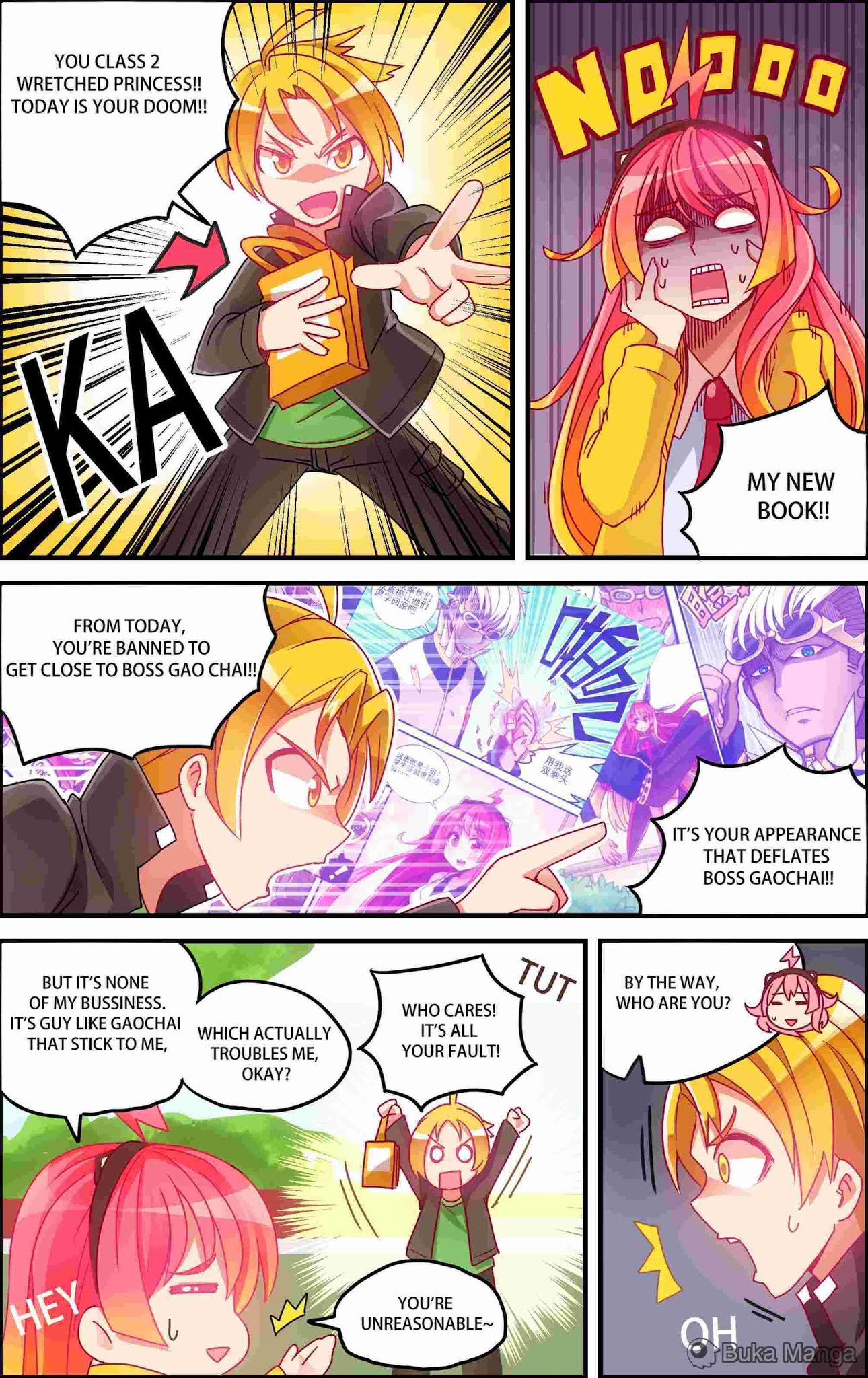Beauty In The Male-only School Chapter 3 page 10 - Chapter 3