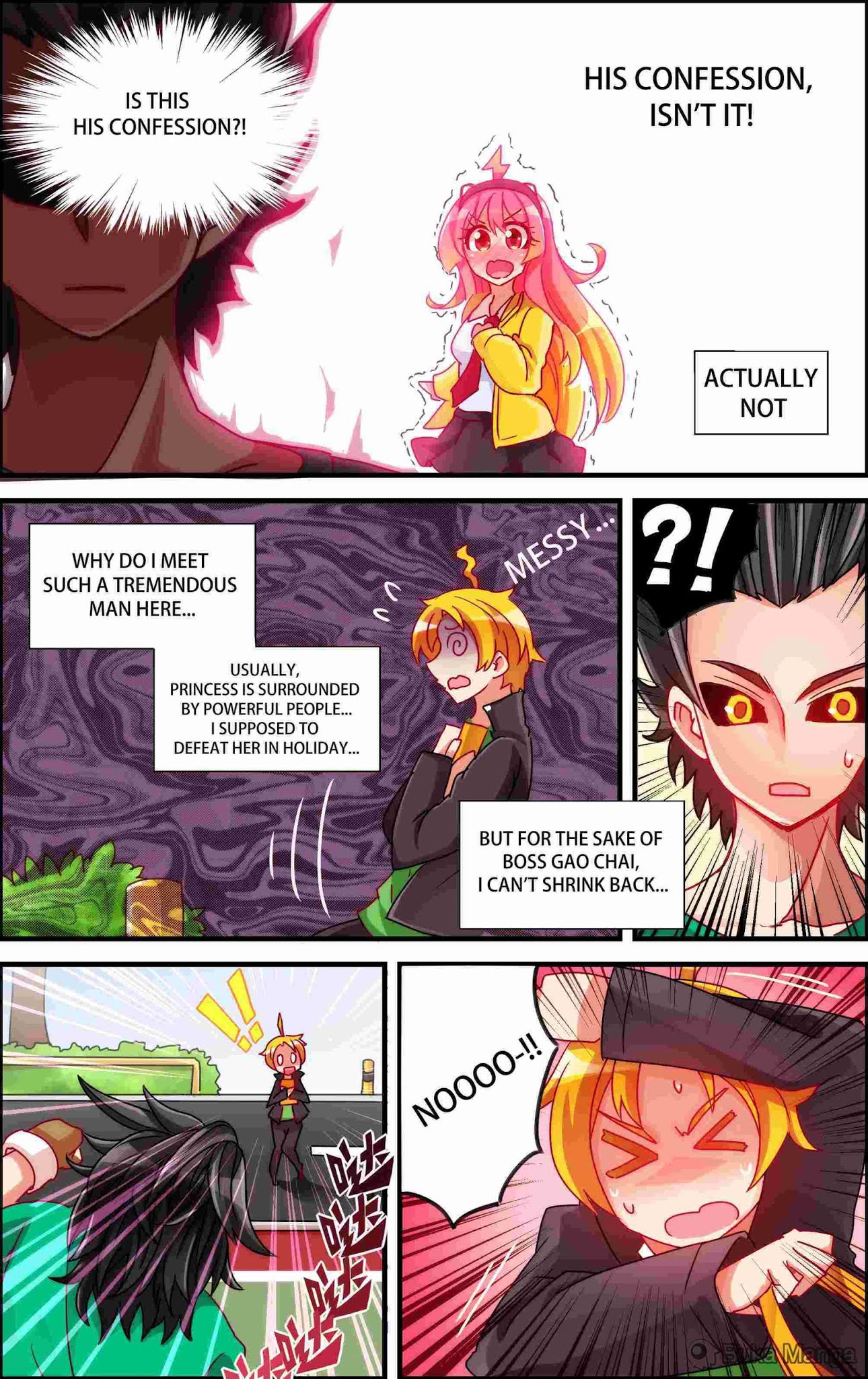 Beauty In The Male-only School Chapter 3 page 13 - Chapter 3