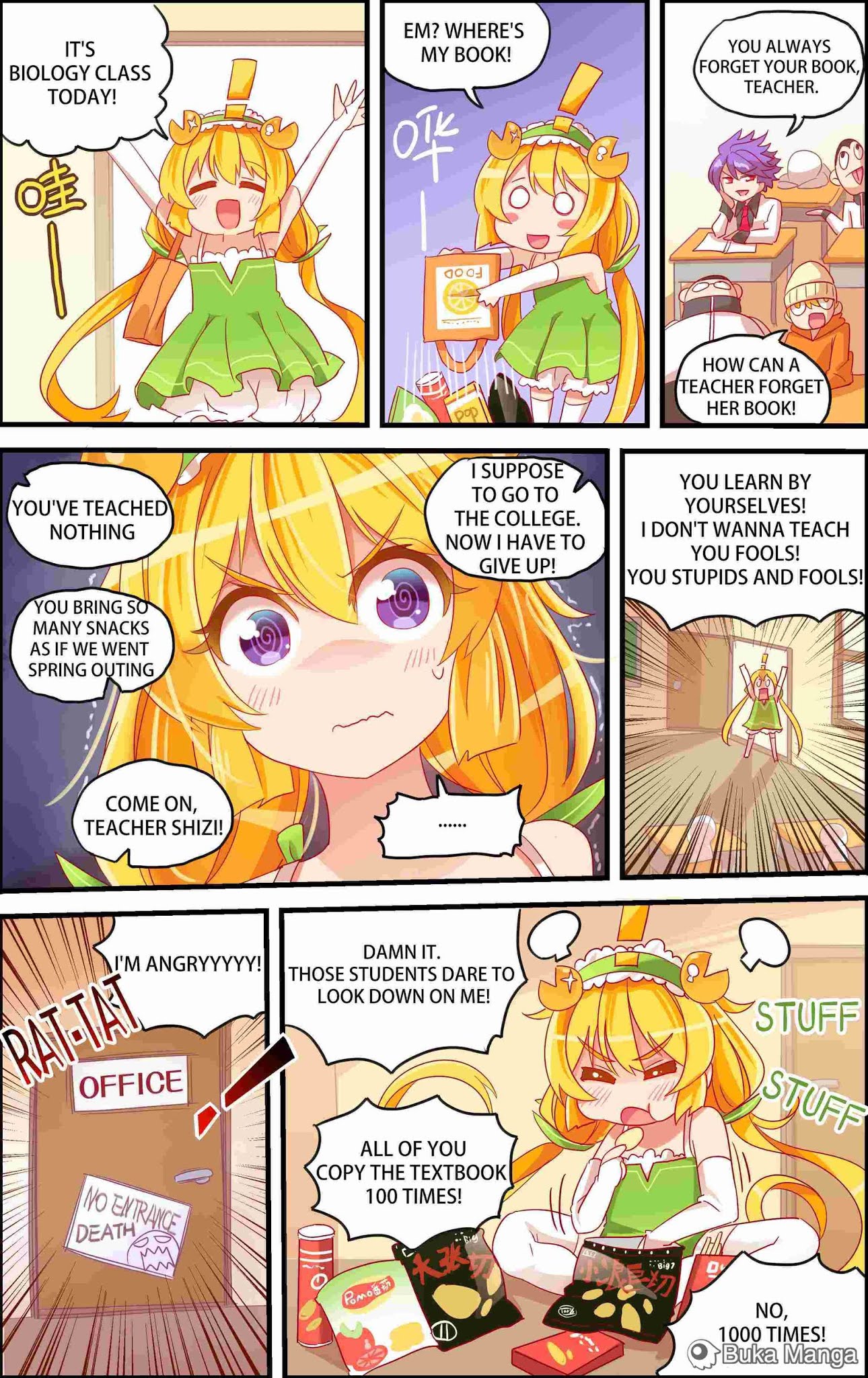 Beauty In The Male-only School Chapter 5 page 6 - Chapter 5