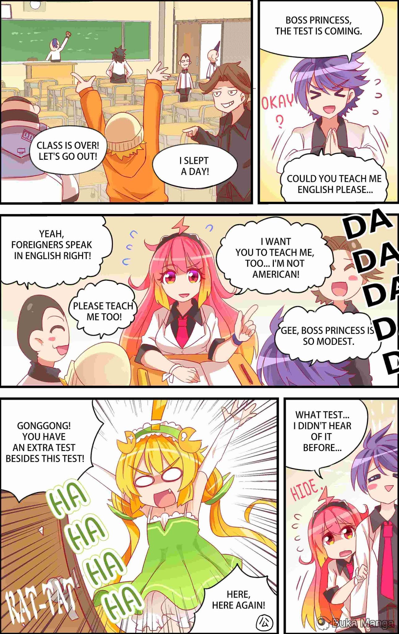 Beauty In The Male-only School Chapter 5 page 9 - Chapter 5