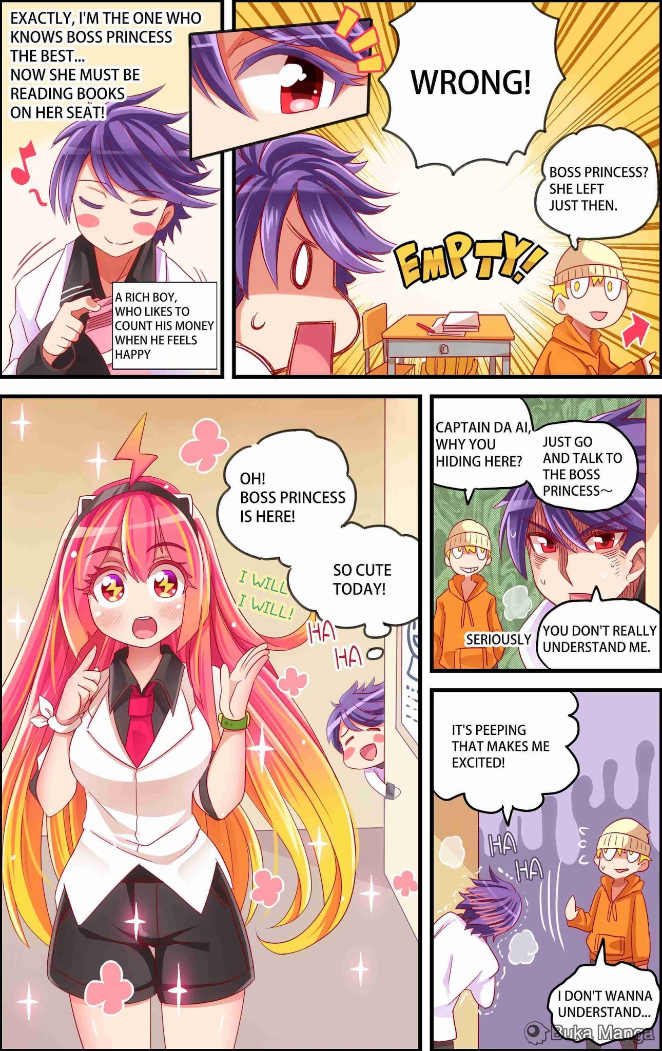 Beauty In The Male-only School Chapter 6 page 3 - Chapter 6