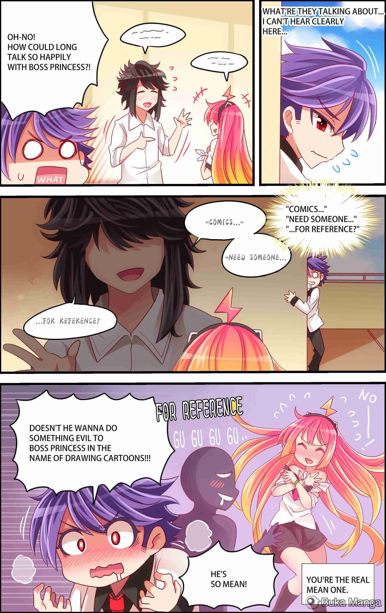 Beauty In The Male-only School Chapter 6 page 4 - Chapter 6