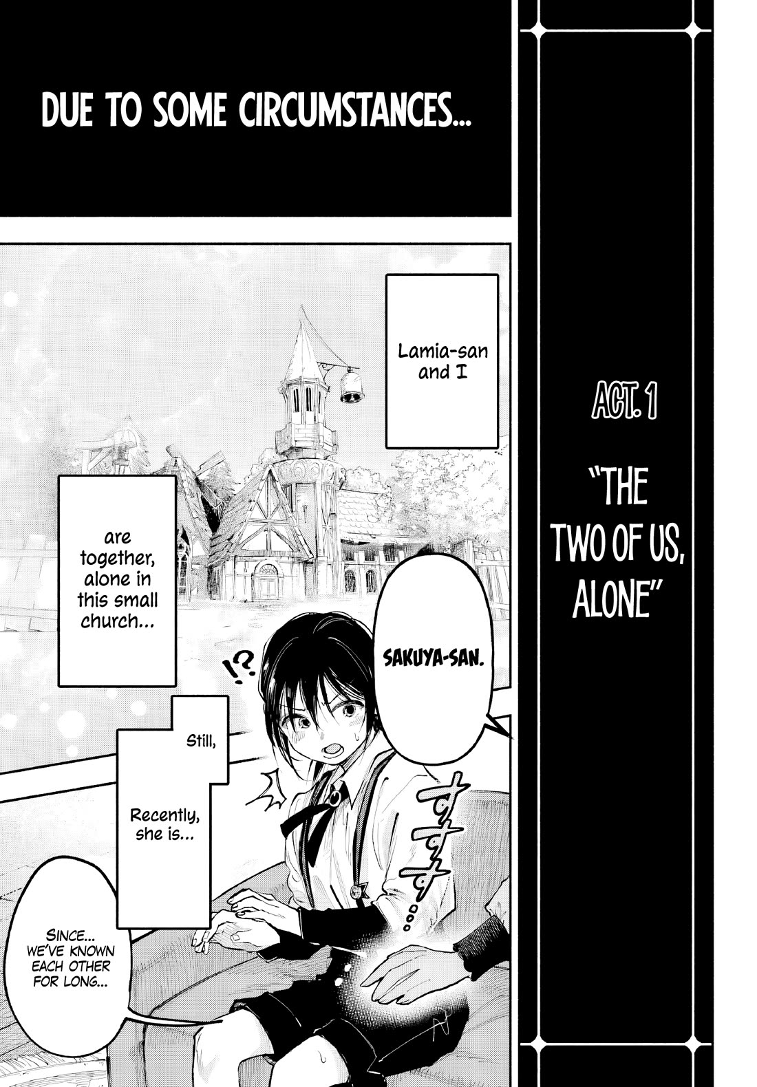 Because God isn't Watching Chapter 1 page 3 - Chapter 1