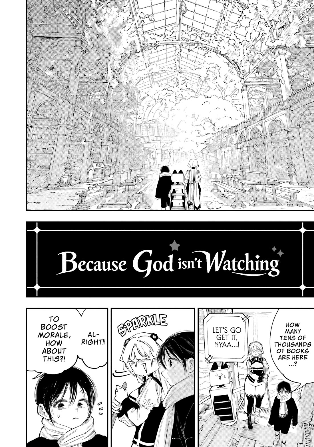 Because God isn't Watching Chapter 14 page 3 - Chapter 14