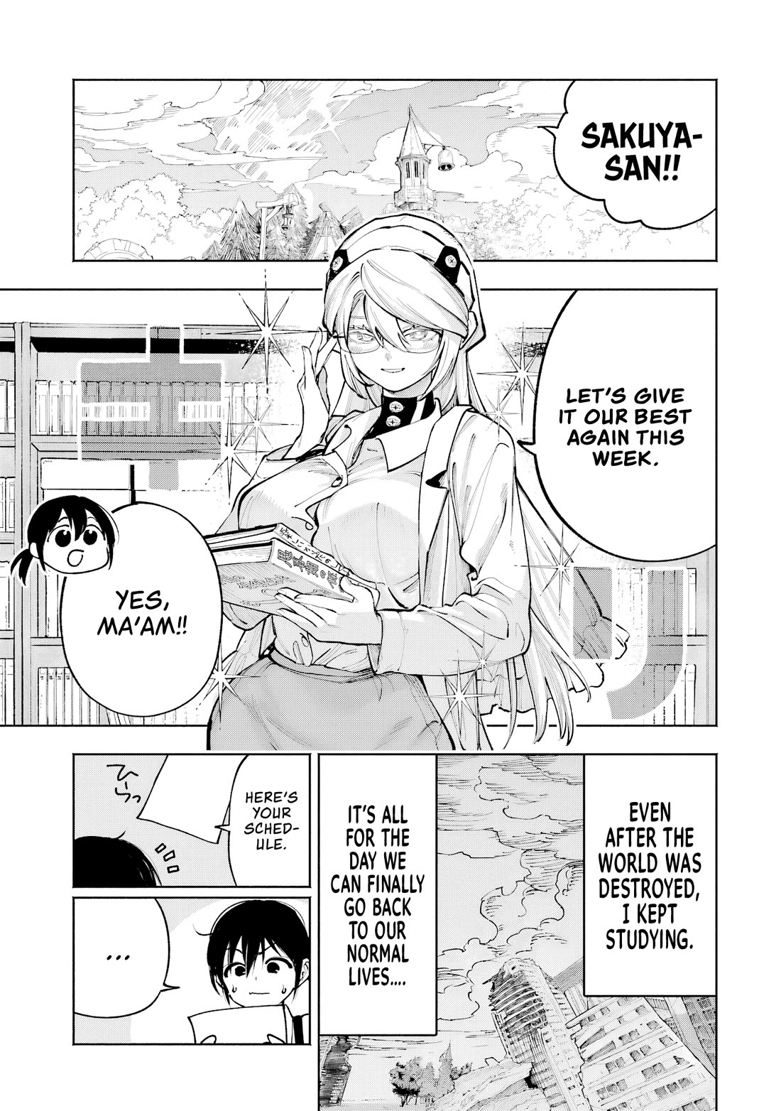 Because God isn't Watching Chapter 9.5 page 2 - Chapter 9.5