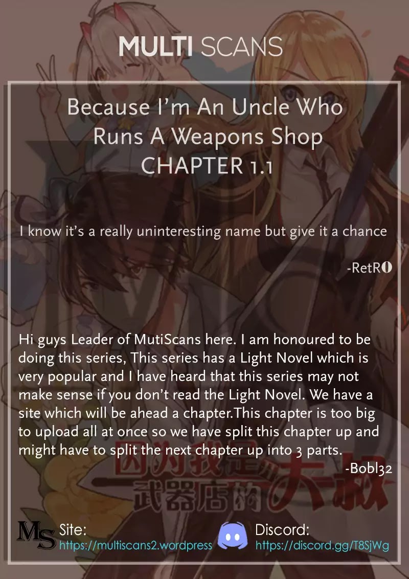 Because I'm An Uncle who Runs A Weapon Shop Chapter 1.1 page 40 - Chapter 1.1