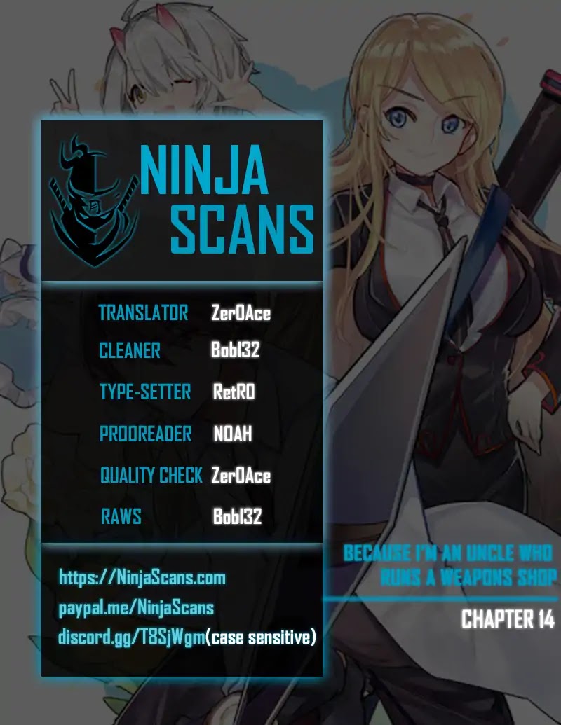 Because I'm An Uncle who Runs A Weapon Shop Chapter 14 page 1 - Chapter 14