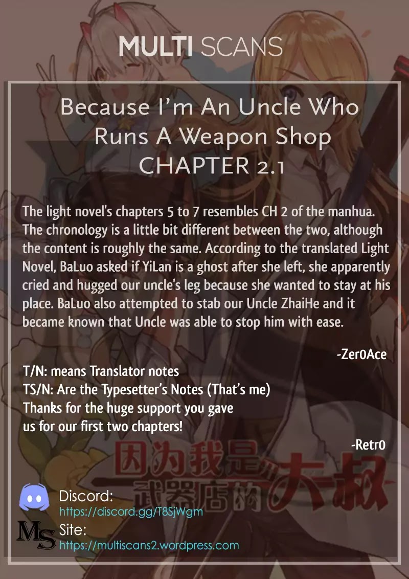 Because I'm An Uncle who Runs A Weapon Shop Chapter 2.1 page 49 - Chapter 2.1