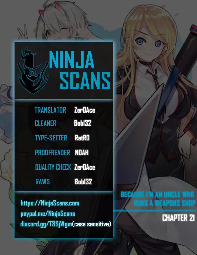 Because I'm An Uncle who Runs A Weapon Shop Chapter 21 page 1 - Chapter 21