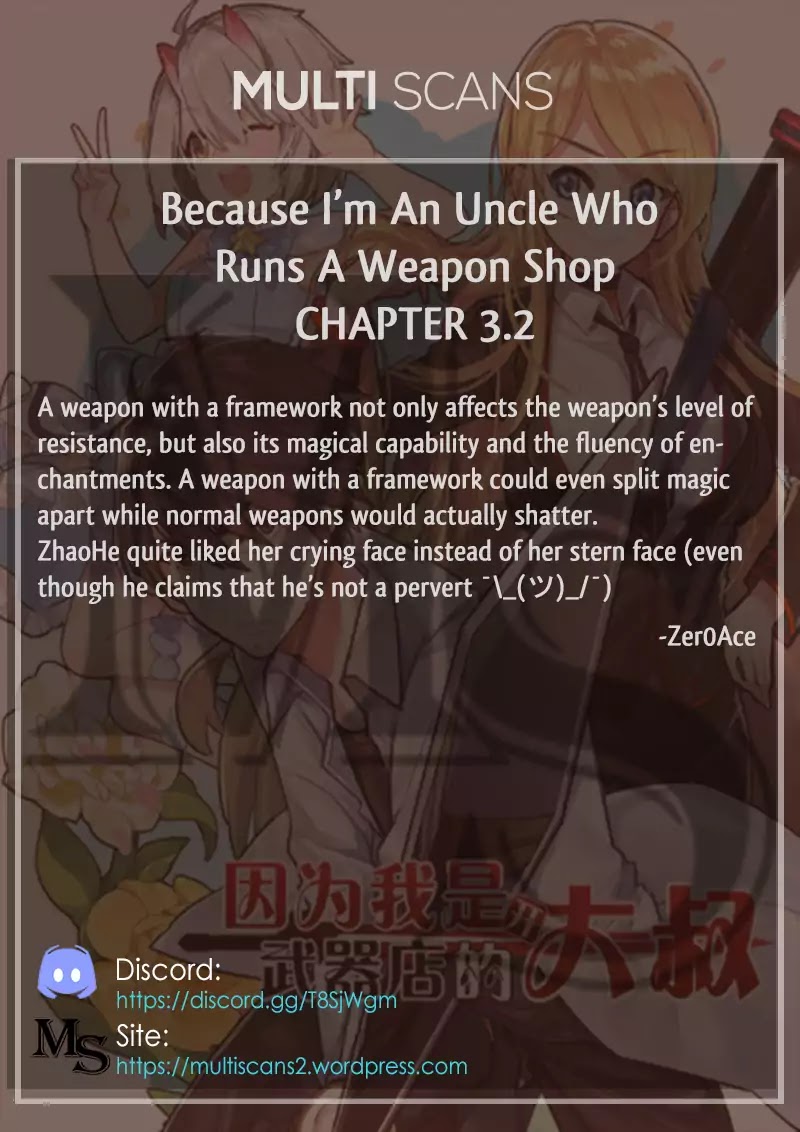 Because I'm An Uncle who Runs A Weapon Shop Chapter 3.2 page 52 - Chapter 3.2