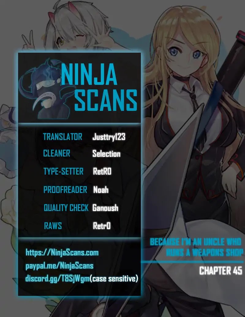 Because I'm An Uncle who Runs A Weapon Shop Chapter 45 page 1 - Chapter 45