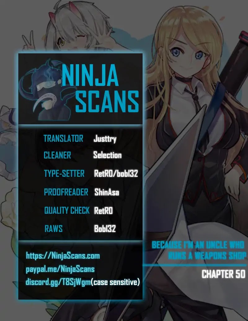 Because I'm An Uncle who Runs A Weapon Shop Chapter 50 page 1 - Chapter 50