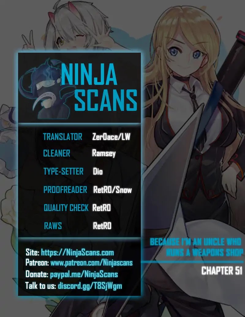 Because I'm An Uncle who Runs A Weapon Shop Chapter 51 page 1 - Chapter 51