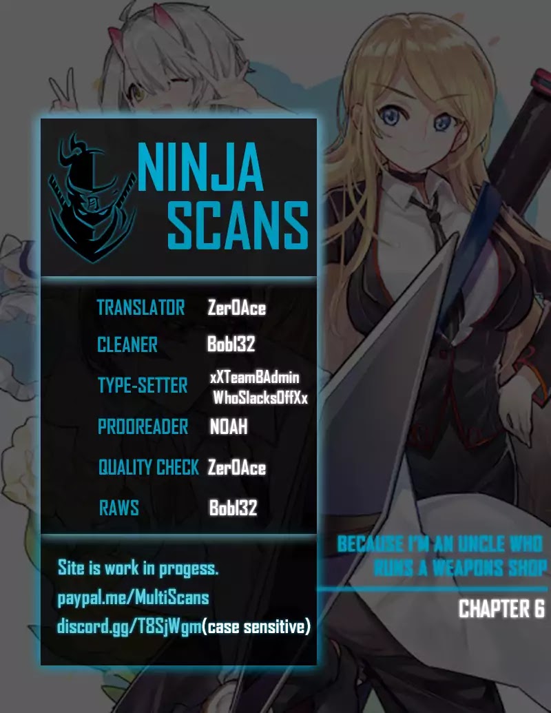 Because I'm An Uncle who Runs A Weapon Shop Chapter 6 page 1 - Chapter 6