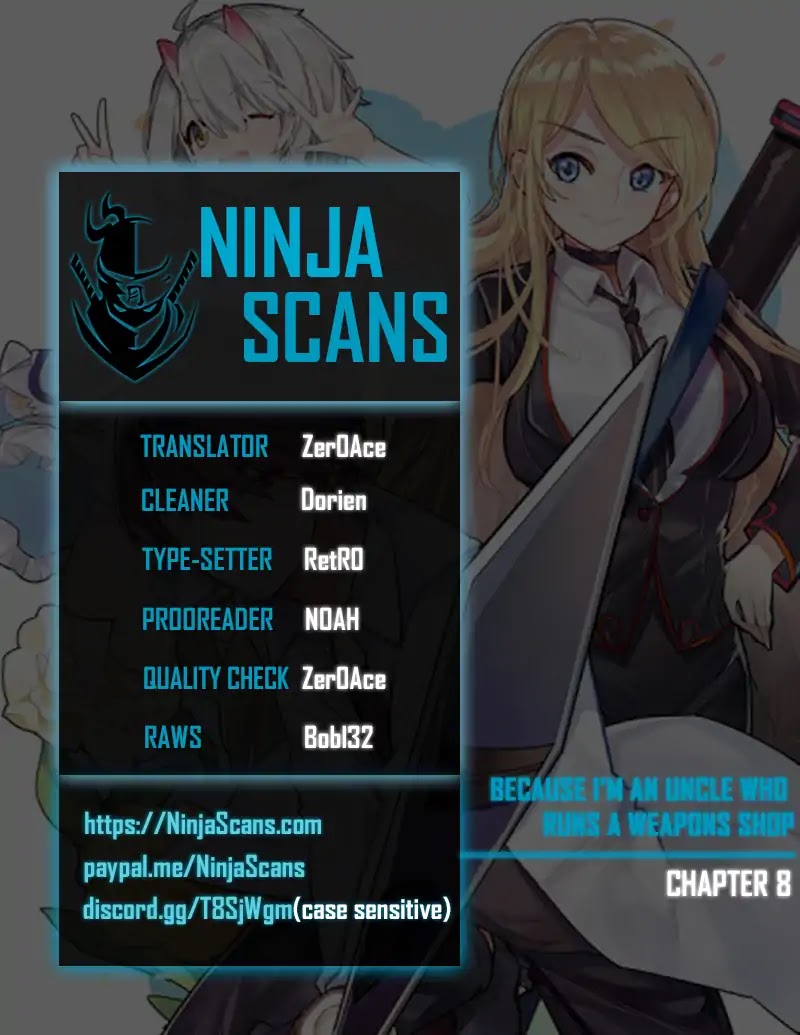 Because I'm An Uncle who Runs A Weapon Shop Chapter 8 page 1 - Chapter 8