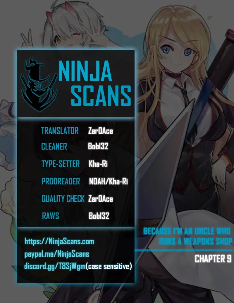 Because I'm An Uncle who Runs A Weapon Shop Chapter 9 page 1 - Chapter 9