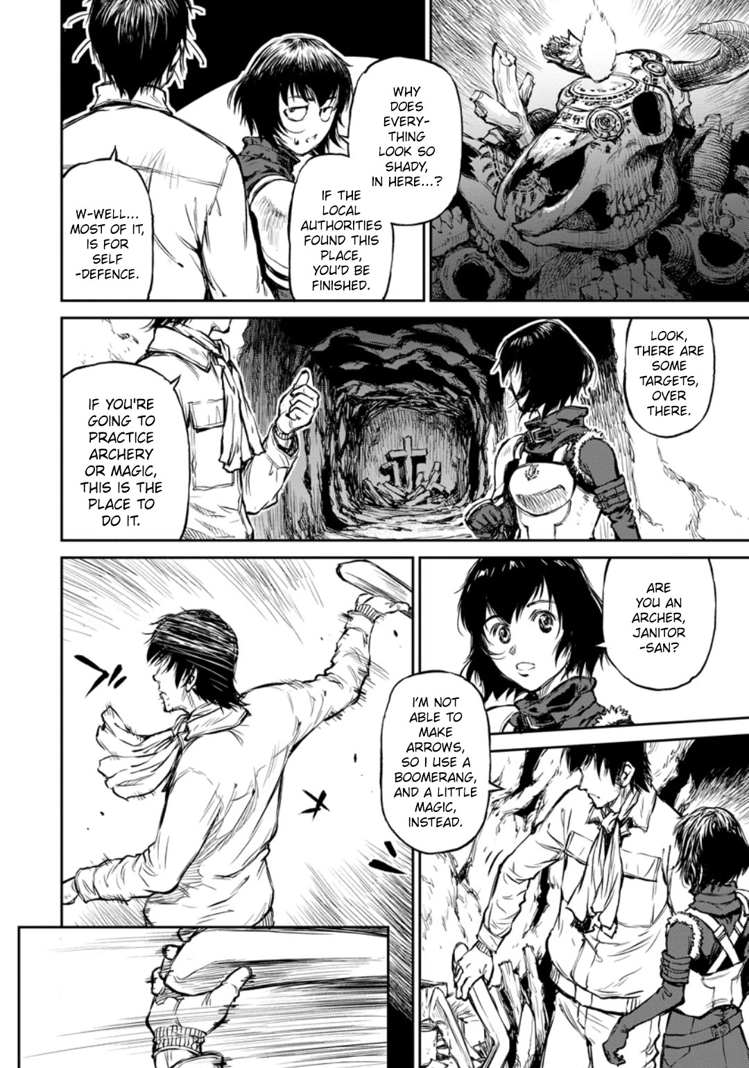 Because Janitor-san Is Not A Hero Chapter 10 page 3 - Chapter 10