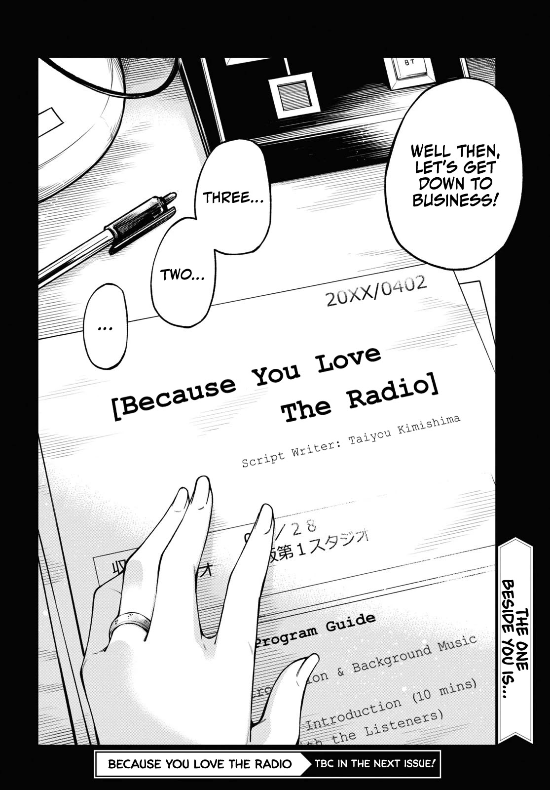 Because You Love The Radio Chapter 15 page 21 - Chapter 15: The Radio Drama Training Camp, And You (3)