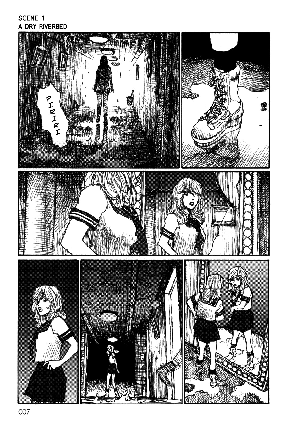 Becchin to Mandara Chapter 1 page 16 - Chapter 1: Scene 1 - A Dry Riverbed