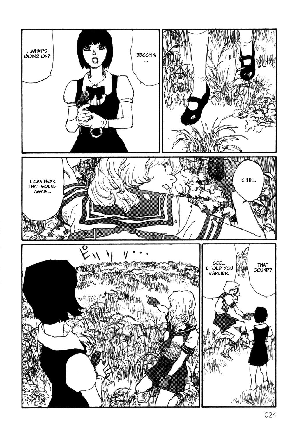 Becchin to Mandara Chapter 1 page 33 - Chapter 1: Scene 1 - A Dry Riverbed