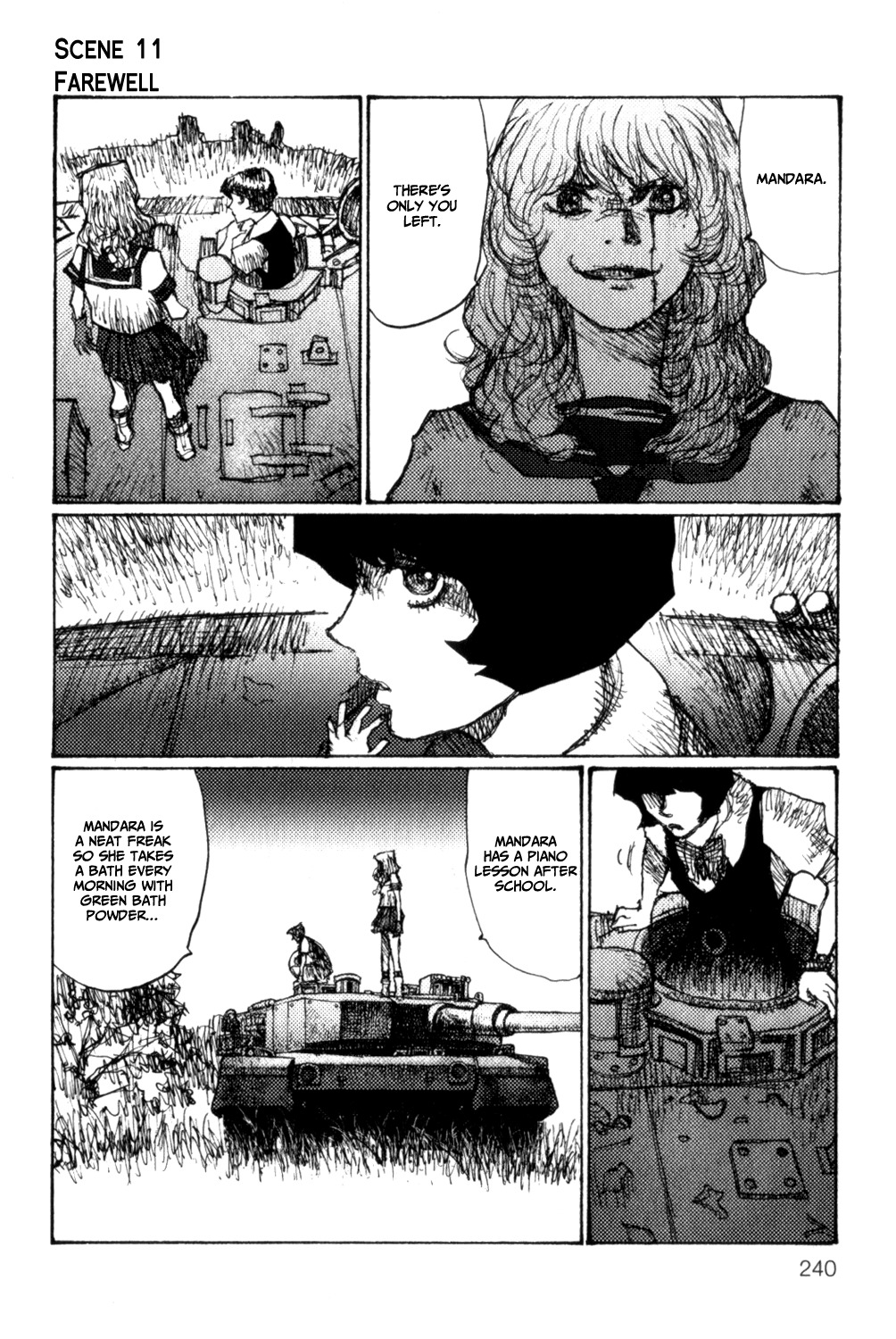 Becchin to Mandara Chapter 11 page 2 - Chapter 11: Scene 11 - Farewell