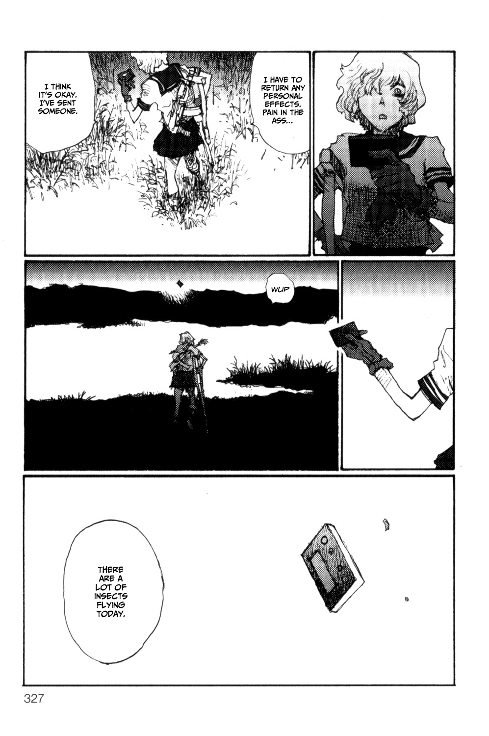 Becchin to Mandara Chapter 14 page 17 - Chapter 14: Scene 14 - Flight