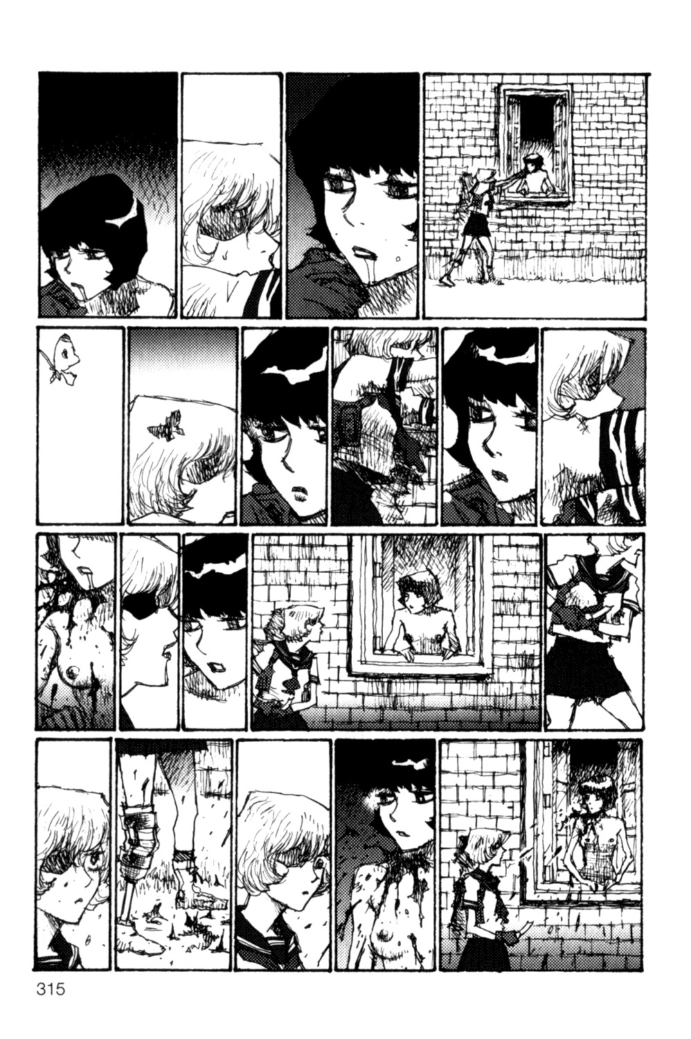 Becchin to Mandara Chapter 14 page 5 - Chapter 14: Scene 14 - Flight