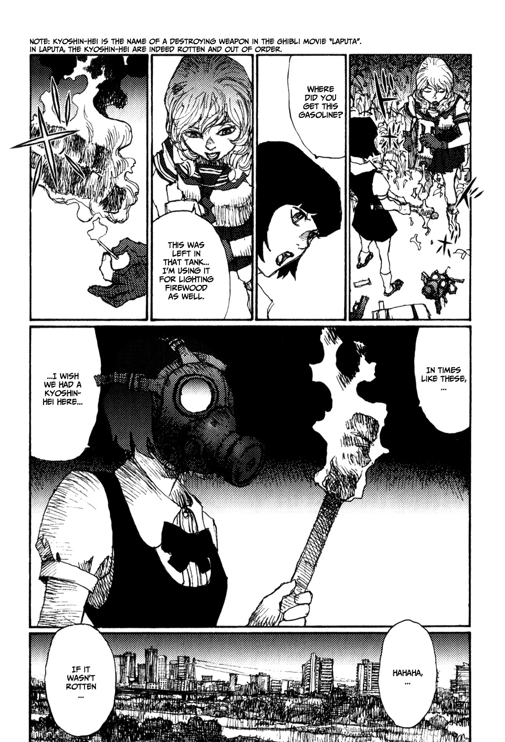 Becchin to Mandara Chapter 2 page 13 - Chapter 2: Scene 2 - Smoke On The Dry Riverbed
