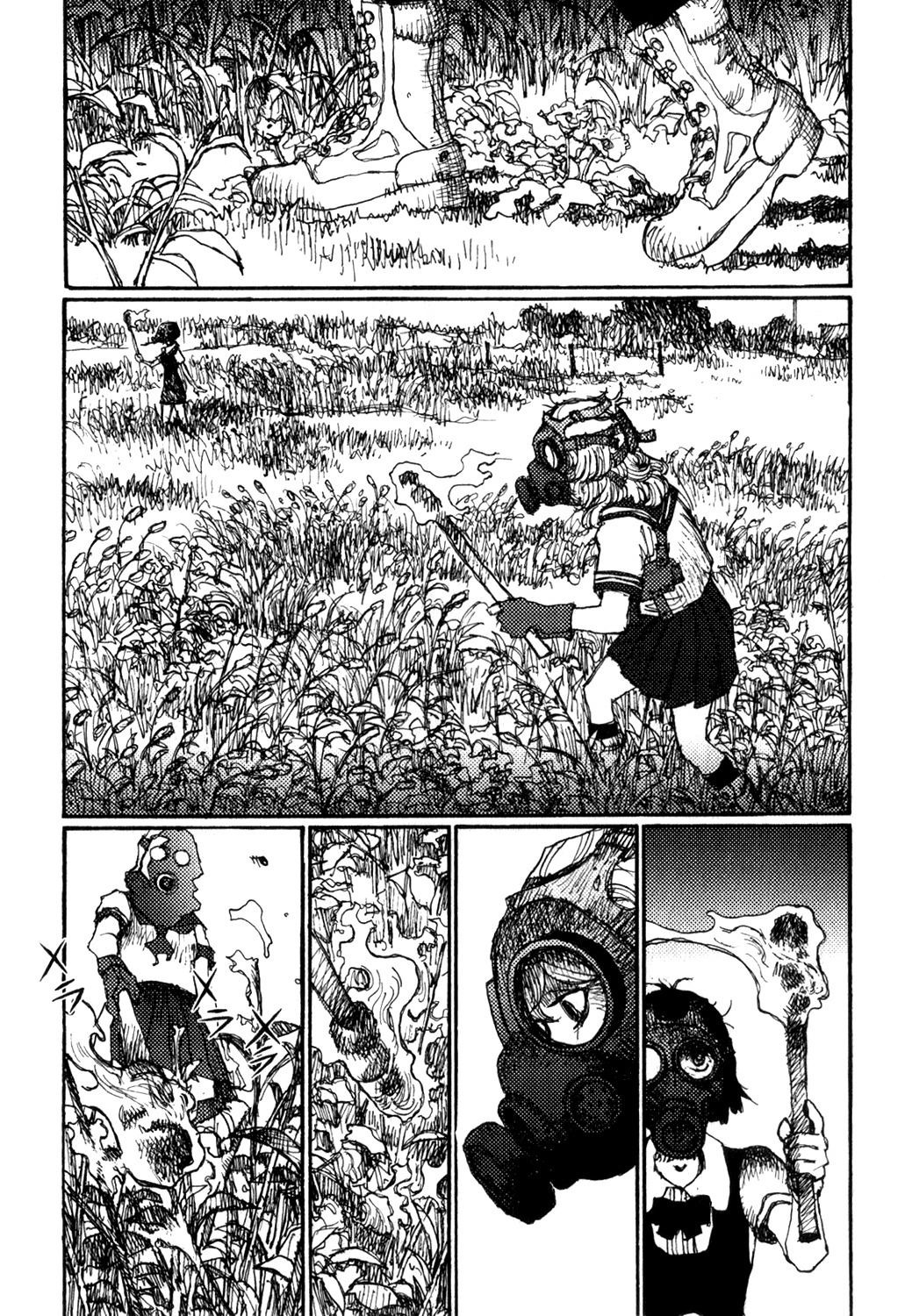Becchin to Mandara Chapter 2 page 14 - Chapter 2: Scene 2 - Smoke On The Dry Riverbed