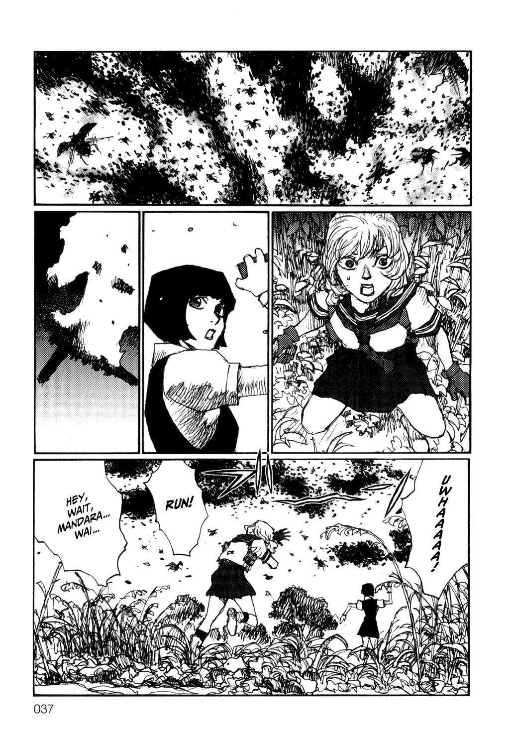 Becchin to Mandara Chapter 2 page 9 - Chapter 2: Scene 2 - Smoke On The Dry Riverbed