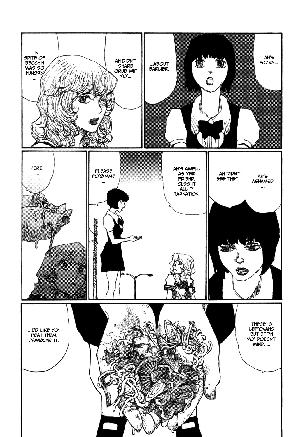 Becchin to Mandara Chapter 3 page 11 - Chapter 3: Scene 3 - Sukiyaki