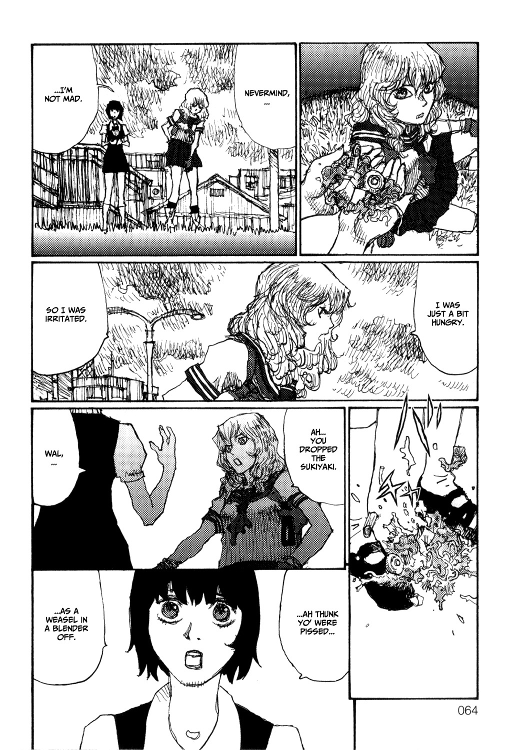 Becchin to Mandara Chapter 3 page 12 - Chapter 3: Scene 3 - Sukiyaki