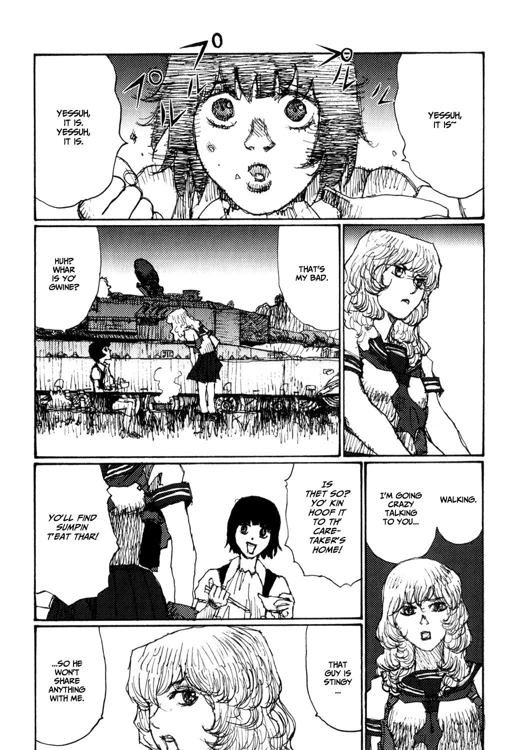Becchin to Mandara Chapter 3 page 6 - Chapter 3: Scene 3 - Sukiyaki