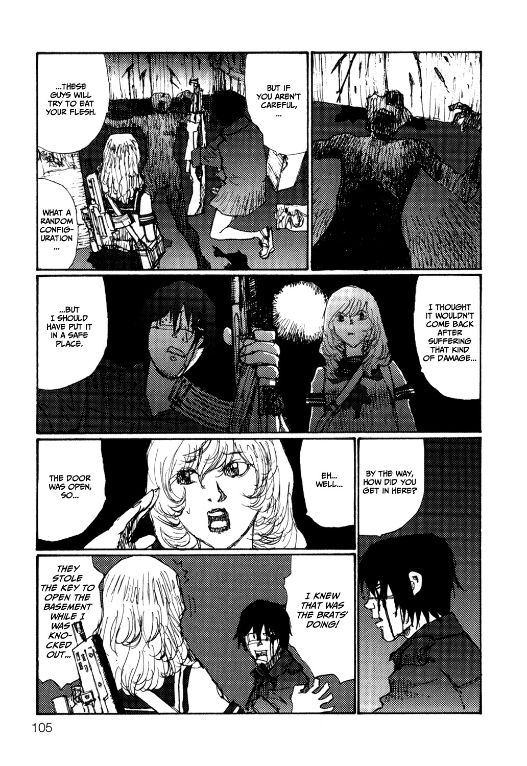 Becchin to Mandara Chapter 5 page 11 - Chapter 5: Scene 5 - The Basement