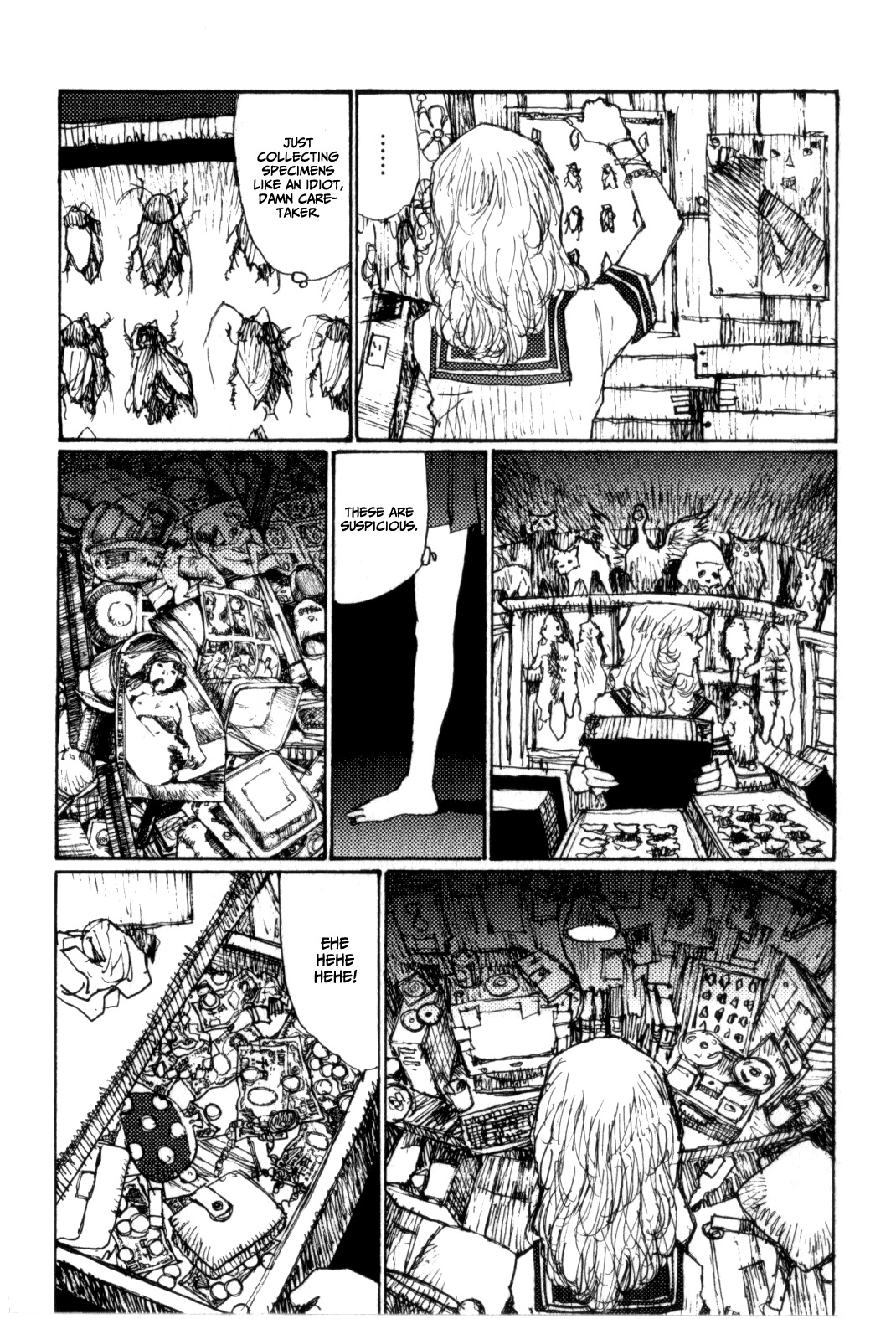 Becchin to Mandara Chapter 5 page 4 - Chapter 5: Scene 5 - The Basement