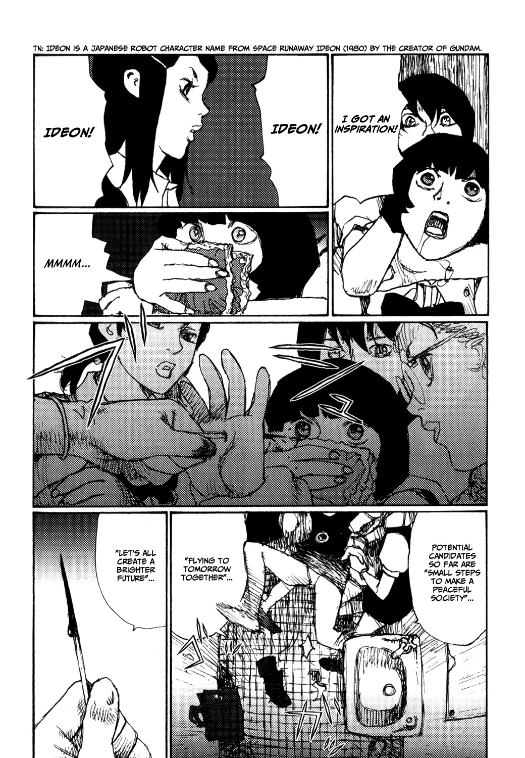 Becchin to Mandara Chapter 6 page 11 - Chapter 6: Scene 6 - School, Game Center, Dugout