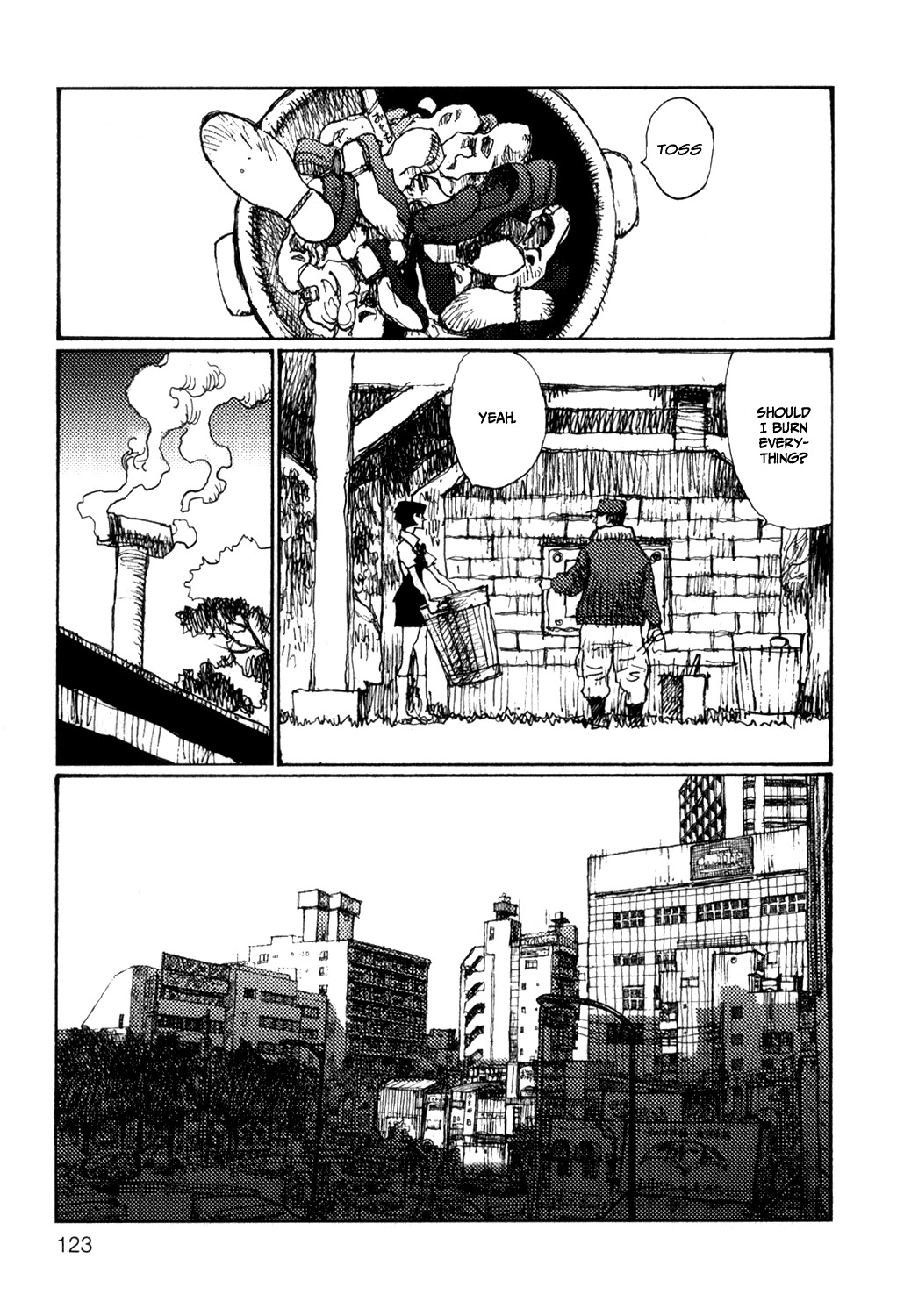 Becchin to Mandara Chapter 6 page 5 - Chapter 6: Scene 6 - School, Game Center, Dugout